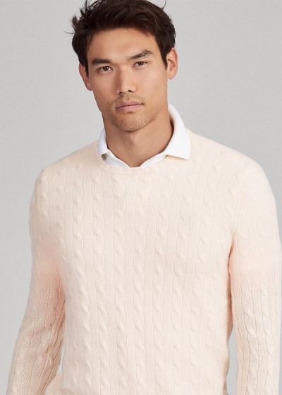 Suéter Ralph Lauren Pink Pony Cashmere Homem 02943-BGOI